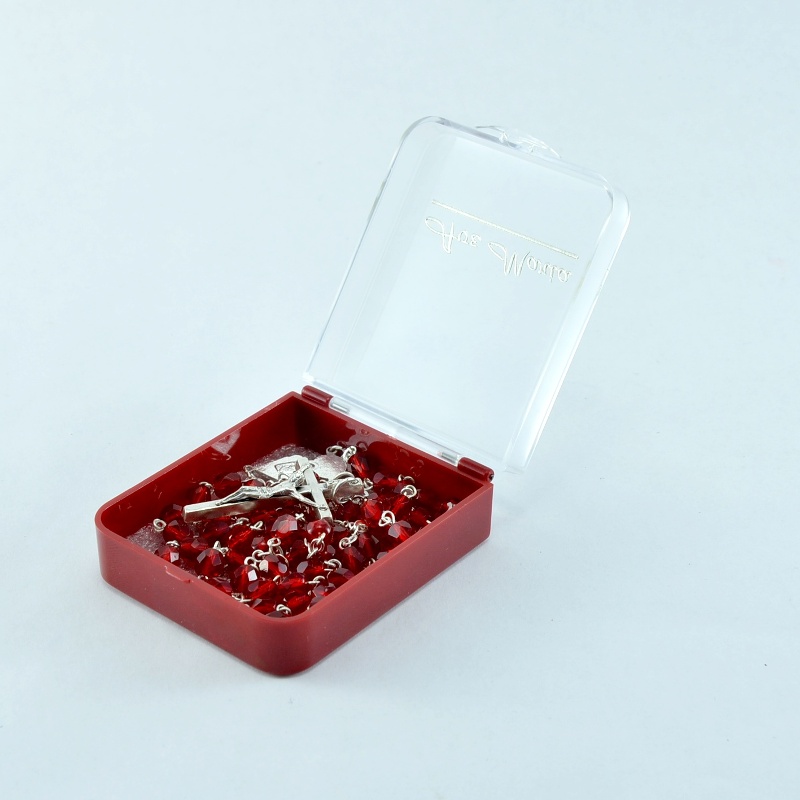 Krabička na růženec - Ave Maria bílá