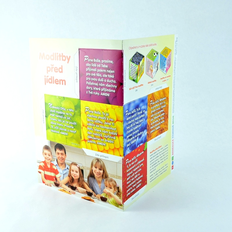 Modlitební kostka: Modlitby před jídlem