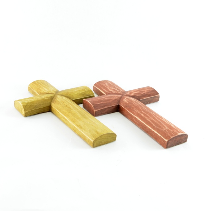 Kříž prostý, horalský - Tmavě hnědý