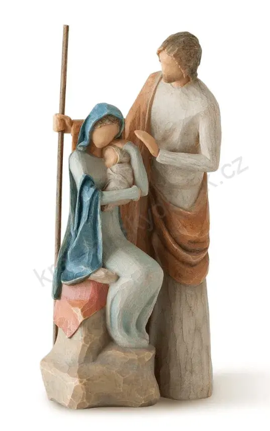 Svatá rodina "Narodilo se děťátko"