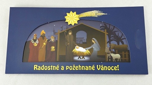 Vánoční obrázek (samostojný) s 3D efektem