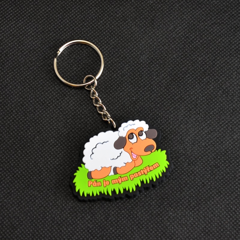 Boží beránek - veselý silikonový přívěšek