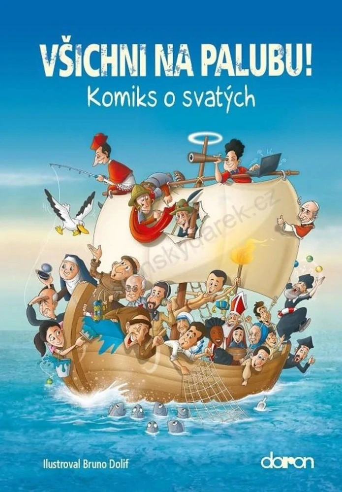 Všichni na palubu! (aneb: o svatých v komiksu)
