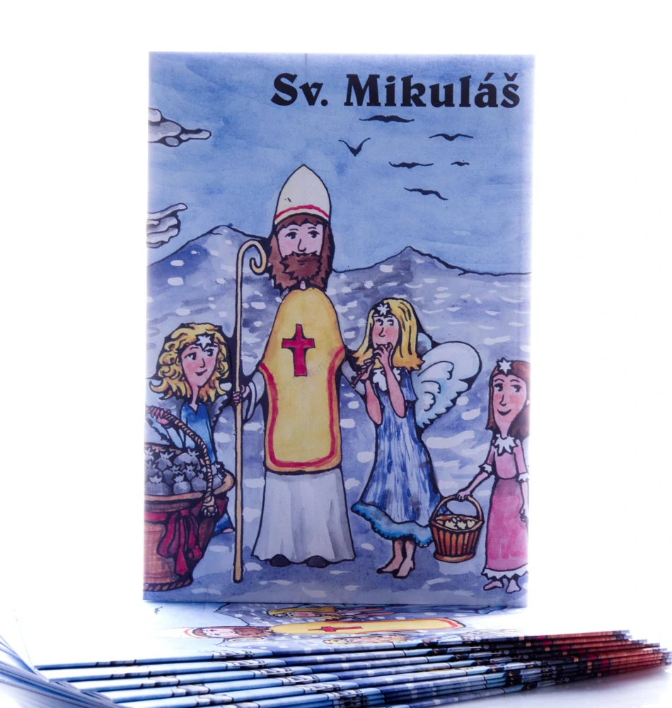 Omalovánky se svatým Mikulášem