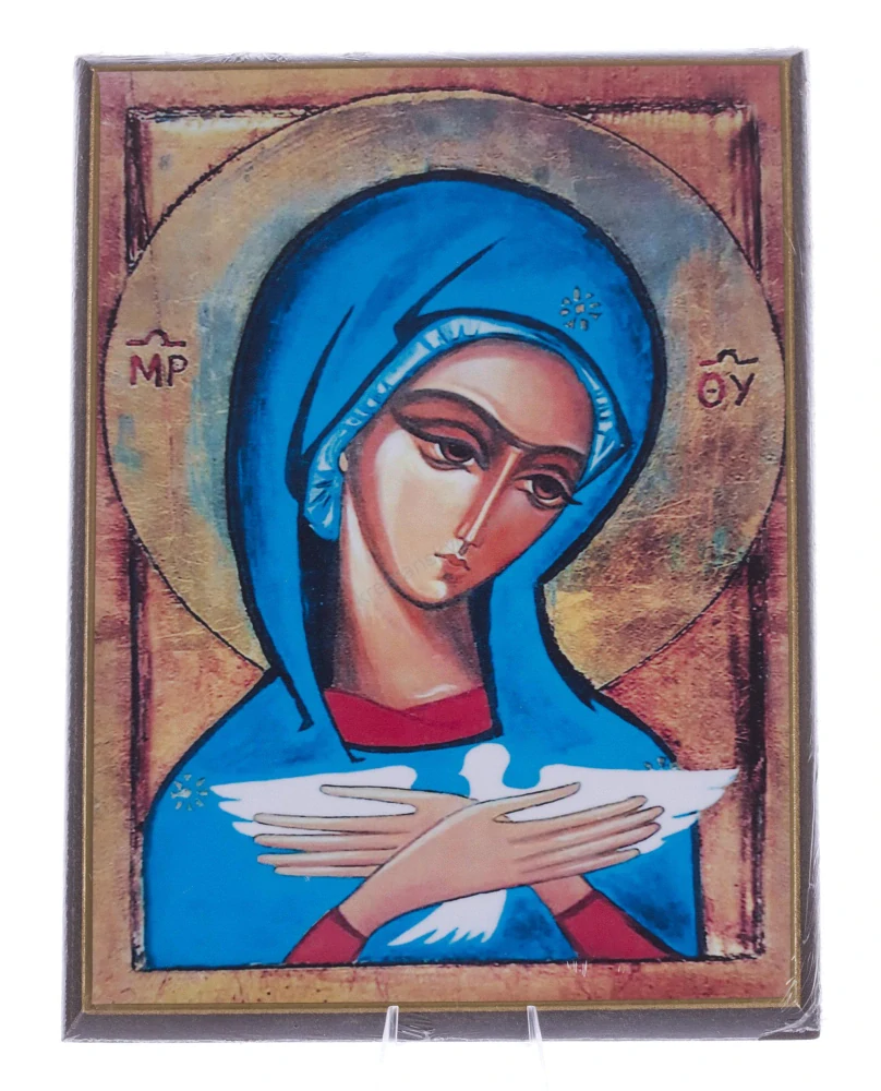 Panna Maria s holubicí Ducha svatého