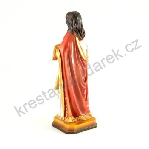 Soška Nejsvětější srdce Ježíšovo 20 cm