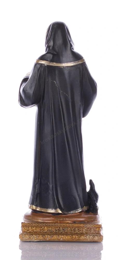 Socha svatý Benedikt 13 cm