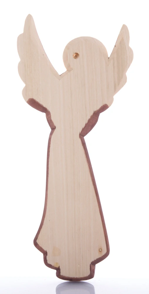 Dřevořezba "modlící se anděl", 33 cm