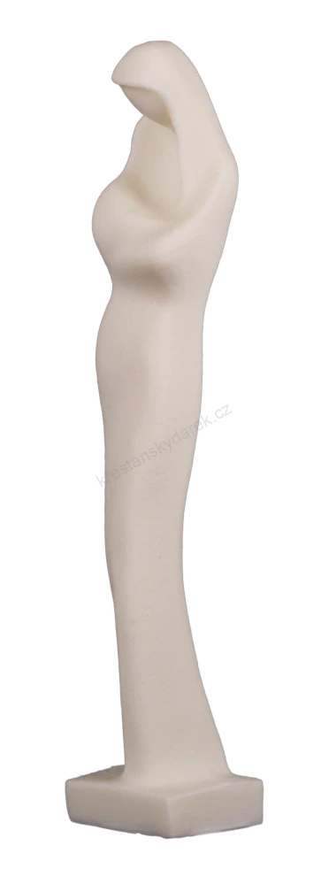 Madona s Ježíškem v náručí, alabastr 19 cm