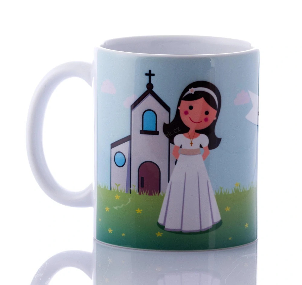 Dárková sada k prvnímu svatému přijímání pro dívku