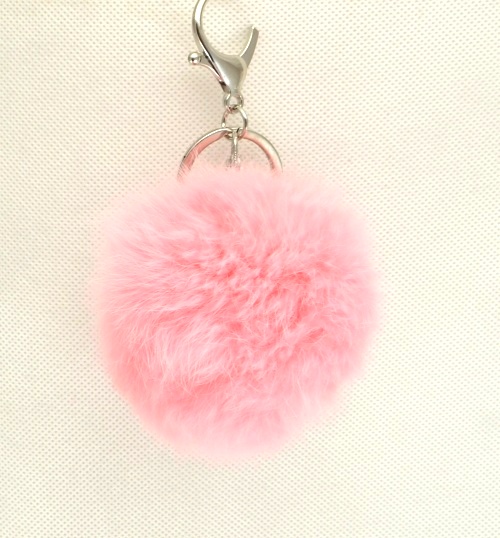 Andělka na plyšovém obláčku - přívěšek pro děti (růžový)