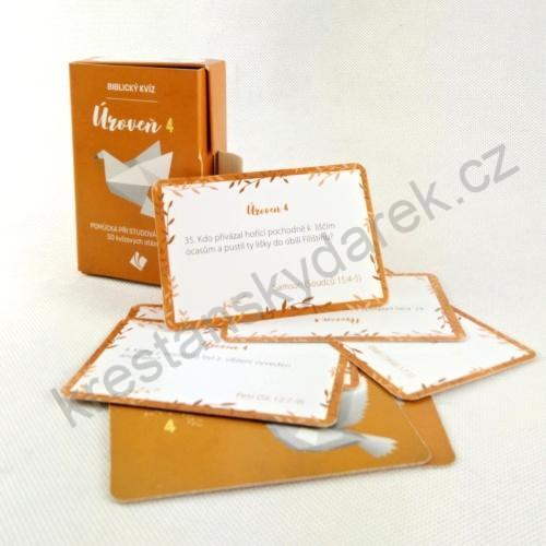 Biblický kvíz do kapsy (5 úrovní) NOVINKA!