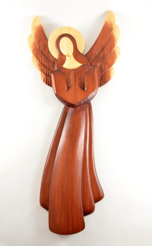 Boží posel - rustikální dřevořezba - 50 cm