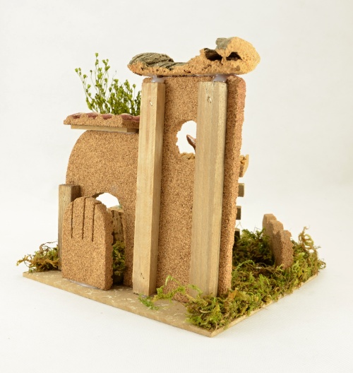 Dvoreček s chlívkem - doplnění Betléma (NOVINKA!)