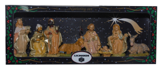 Betlém tradiční italský - základní sada figurek 10 cm, řada Standard