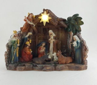 Betlém se svítící hvězdou