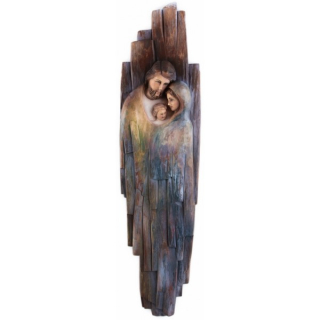 Dřevořezba Svatá rodina (60 cm)