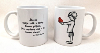 Hrnek pro člověka s dobrým srdcem