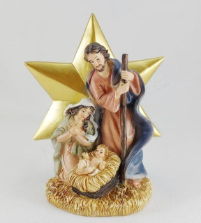 Svatá rodina - plastika "Hvězda zářila"
