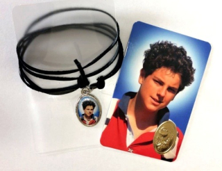 Medailka s C. Acutisem (v sadě s modlitbou)