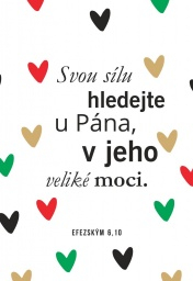 Moudrá magnetka " Svou sílu hledejte u Pána ... "