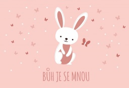 Moudrá magnetka dětská "Bůh je se mnou"