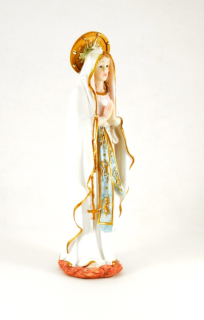Panna Maria Lourdská, zdobená - soška 30 cm