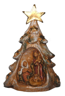 Betlémek ve stromečku - vánoční dekorace