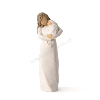 V náruči - figura kolekce Willow tree (větší, 18 cm)