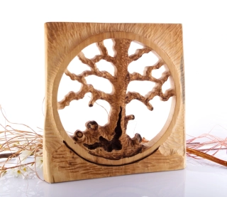 Umělecká dřevořezba Strom života