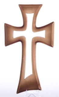 Křížek moderní obrysový