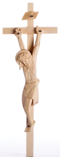 Kříž dřevořezba - typ Myslbek, 26 cm