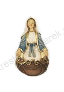 Kropenka s motivem Panny Marie Immaculaty