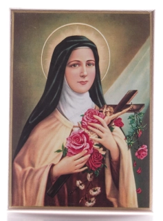 Svatá Terezie z Lisieux - obraz vel.C (16x20 cm)