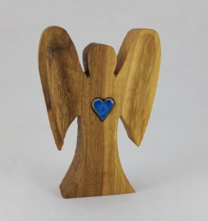 Silueta anděla - samostojná dřevořezba III