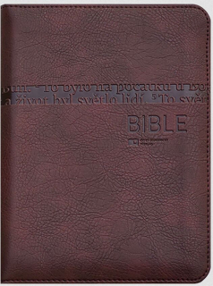 Bible na zip - menší - čokoládové desky
