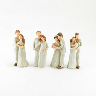 Příběh rodiny - kolekce sošek