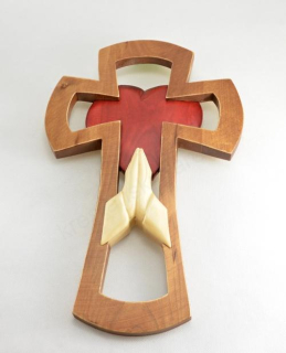 Kříž "Prosba" 35 cm