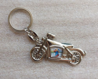 Přívěšek se svatým Kryštofem pro motorkáře