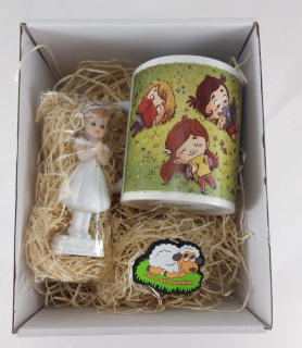 Dárek k prvnímu sv. přijímání - sada Ovečka