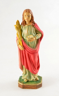 Svatá Lucie - soška - 15 cm