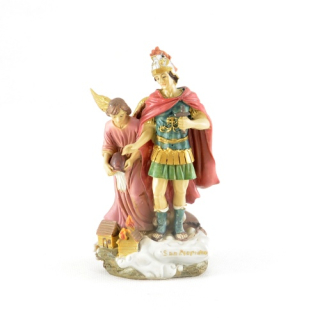 Svatý Florián - patro hasičů, dvojsoška 12 cm