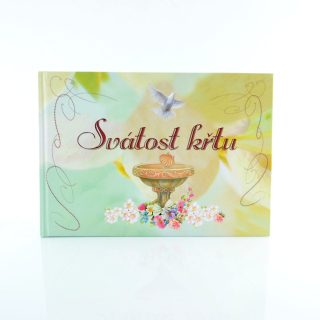 Památníček na křest (k vepsání iniciál, dat a vlepení fotek)