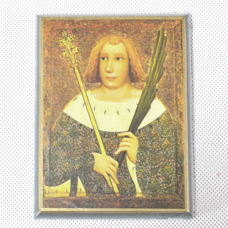 Svatý Vít - obraz na dřevě - C cca. 16 x 20 cm