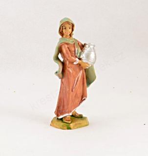 Figurka do Betléma - žena se džbánkem