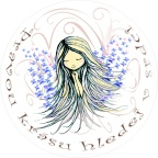 "Pravá krása" - kapesní zrcátko - Bílá