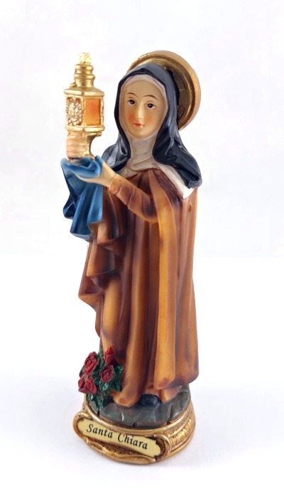 Svatá Klára - soška 12 cm