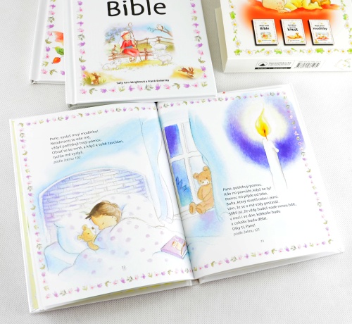 Památka na křest - box se sadou dárkových knížek