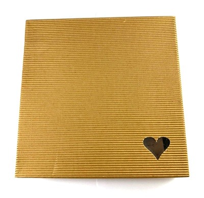 Kříž z opálového skla - s ametysty (střední 26,5 cm) jemně žluto fialový