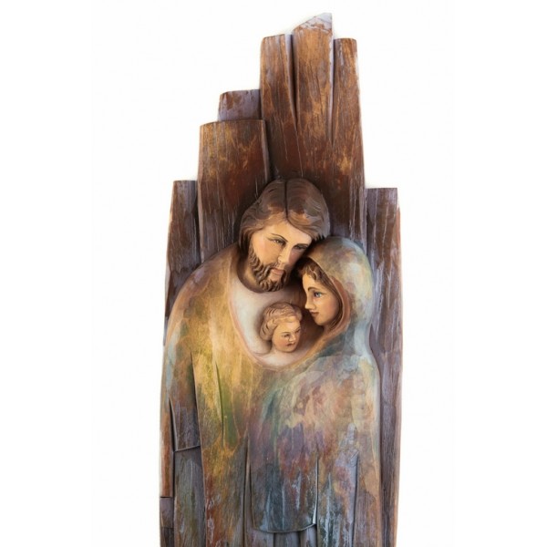 Dřevořezba Svatá rodina (60 cm)